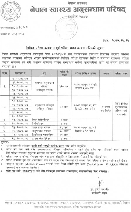 Nepal-Health-Research-Council-(NHRC)-Written-Exam-Center-of-Various-Positions.png