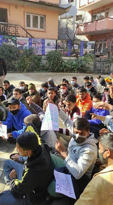 काठमाडौं मोडल कलेजको होस्टलमा बस्ने विद्यार्थी बाथरुममा मृत भेटिए।
