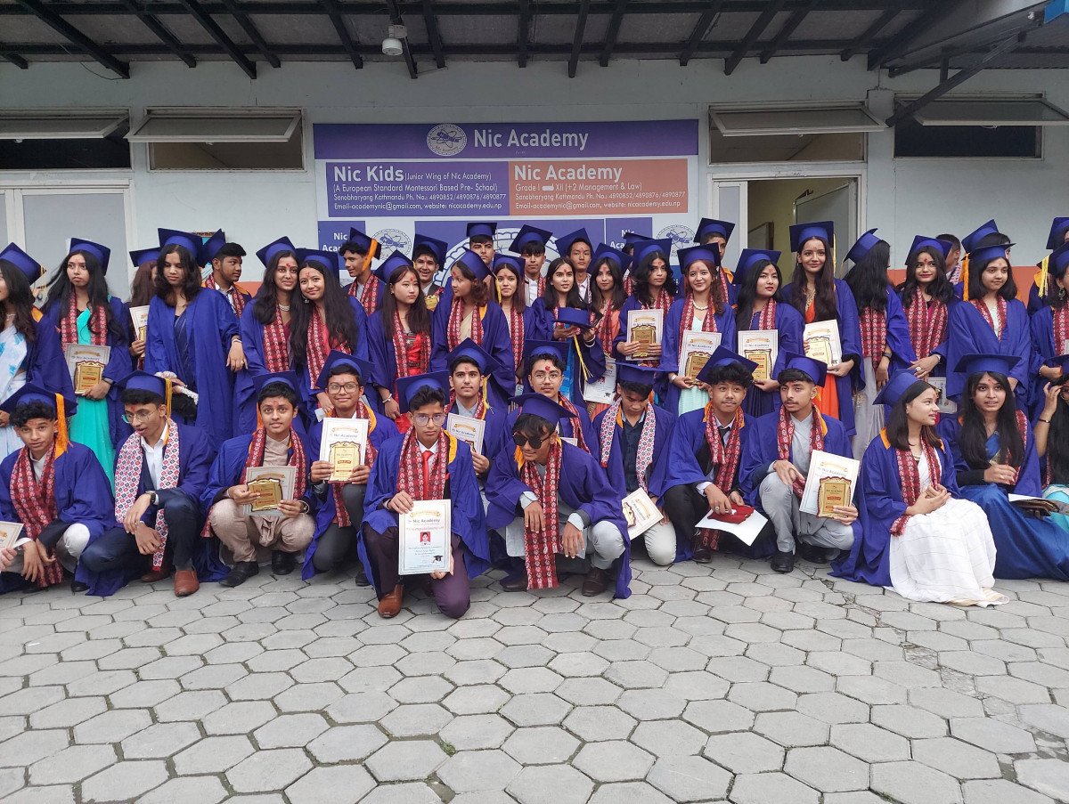 NIC एकेडेमीले गर्‍यो, एसइइ पास विद्यार्थीलाई दिक्षित।