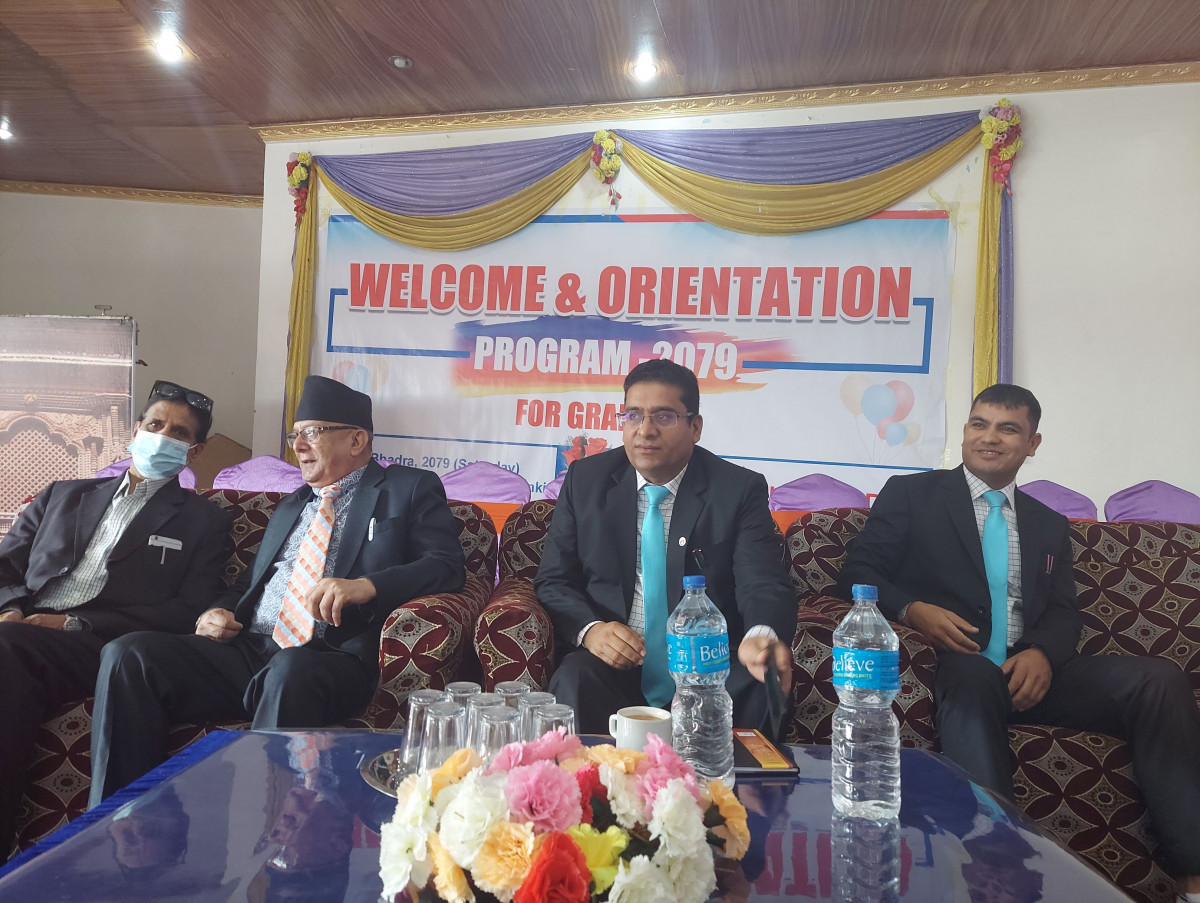 नेपाल काष्ठमण्डप स्कुल/कलेजको अभिमुखिकरण कार्यक्रम सम्पन्न।