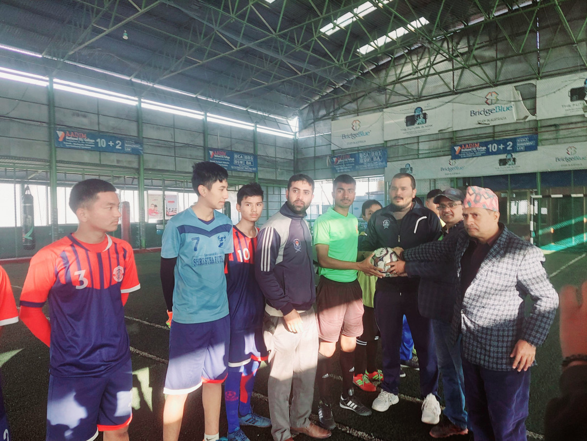प्याब्सकद्वारा आयोजित फुटसल कप प्रतियोगिता शुरु ।