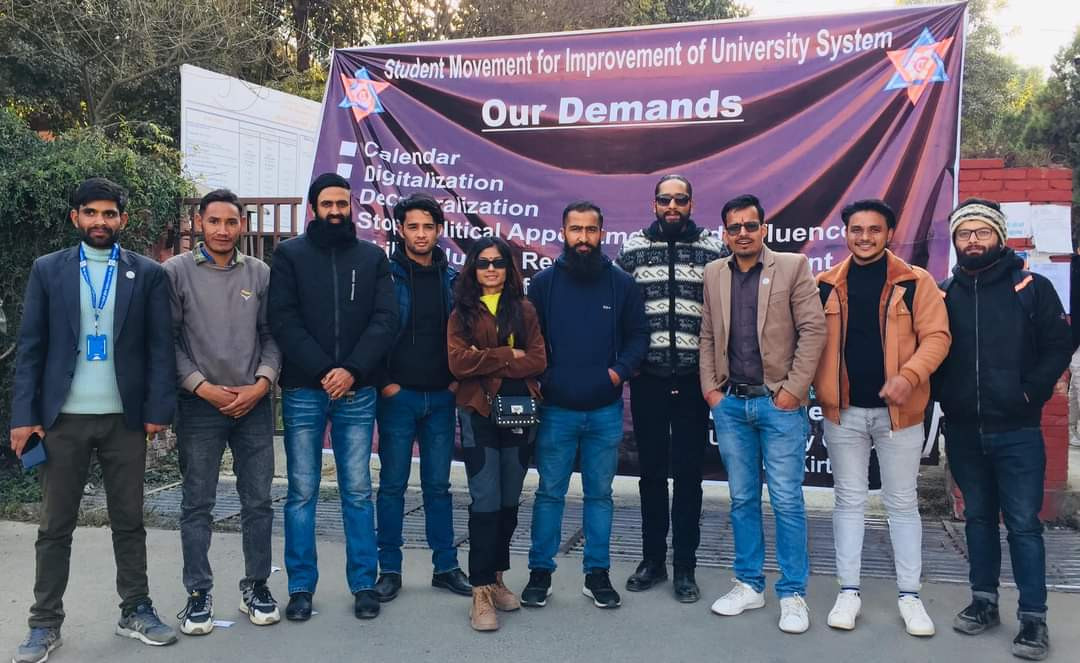 प.नि.का.को ढिलासुस्ती विरुद्ध त्रिवि स्वबियुको आन्दोलन: झापाबाट विद्यार्थीको ऐक्यबद्धता