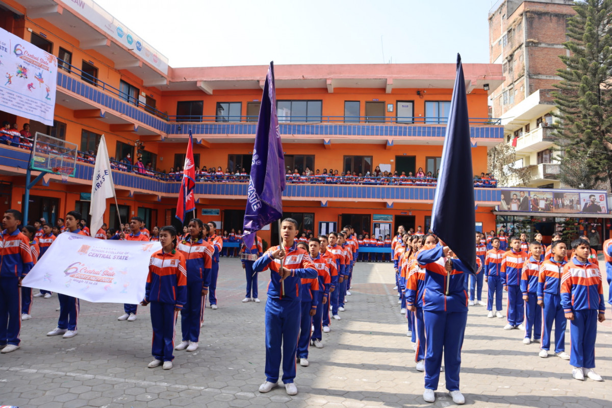 काठमाडौ स्कुल अफ सेन्ट्रल स्टेटको स्पोर्ट्स मिट शुरु