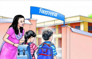 गाउमा बिद्यालय  बन्द भएपछि भारत जान् बाध्य विद्यार्थी