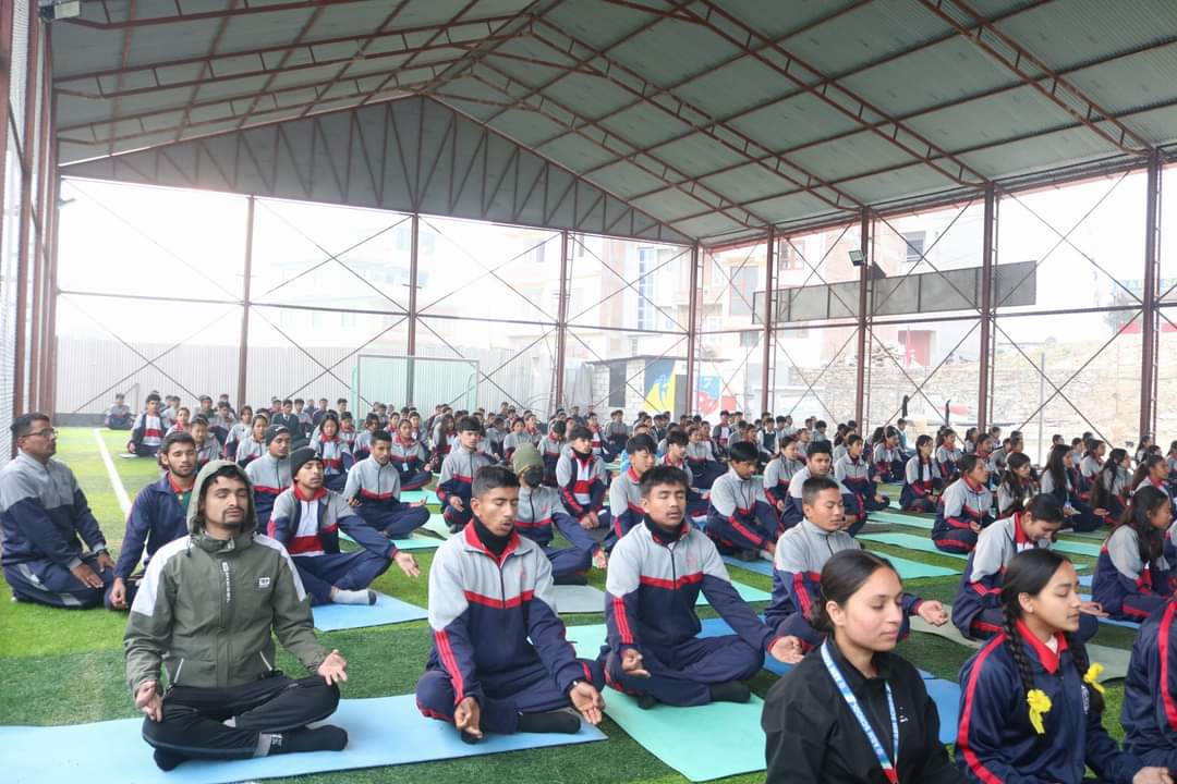 विद्यार्थीका लागि तीन दिने योग शिविर सञ्चालन