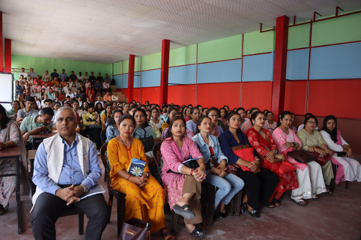 ग्रीनफिल्ड एजुकेसन फाउन्डेसनद्वारा शिक्षकहरुलाई बिषयगत तालिम प्रदान ।