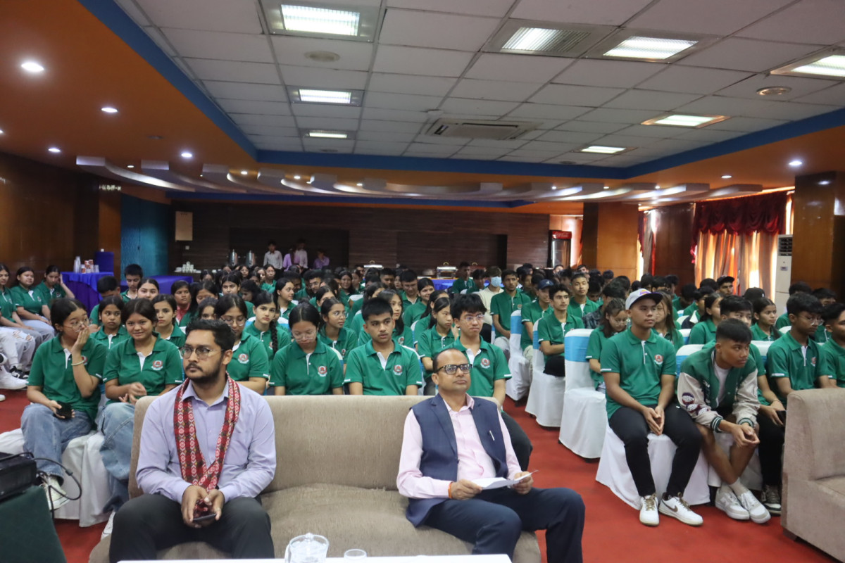 एड-मार्क एकेडेमीले गर्यो नवआगन्तुक विद्यार्थीलाई अभिमुखीकरण तथा मोटिभेसन
