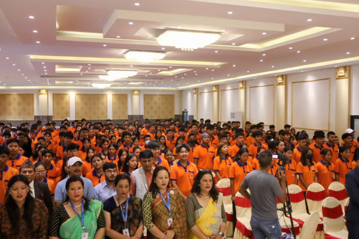 काठमाडौ कलेज अफ सेन्ट्रल स्टेटले गर्यो नवआगन्तुक विद्यार्थी अभिमुखीकरण।