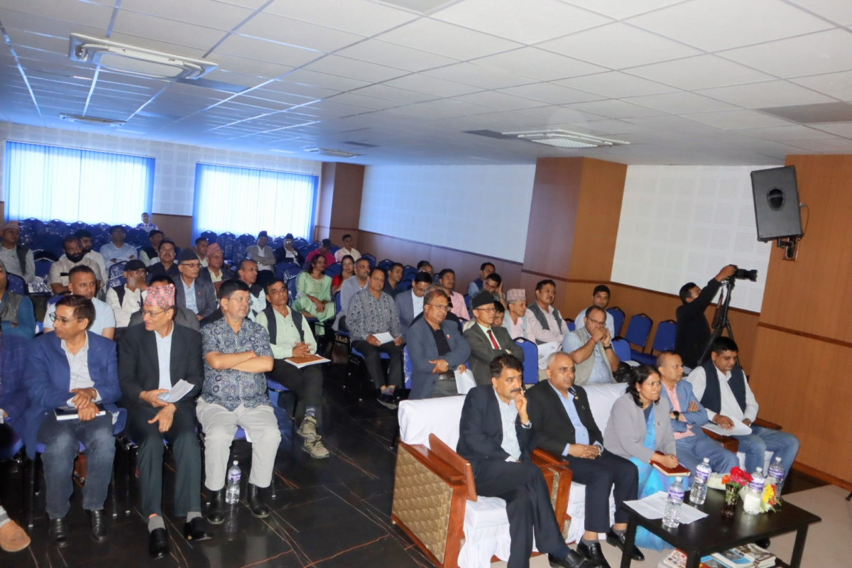 नेपालमा शिक्षाको अवस्था सुधारको मार्गचित्र' बिषयक छलफल तथा अन्तरक्रिया आयोजना।