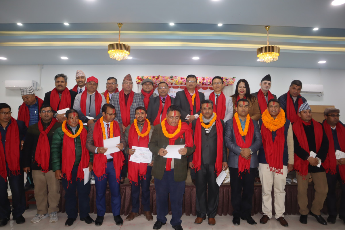 प्याब्सन टोखा नगर समितिको अध्यक्षमा अरुण कुमार के.सि. निर्वाचित