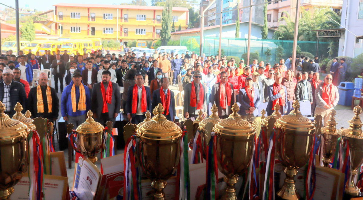 नेसनल प्याब्सन काठमाडौ जिल्ला समितिद्धारा आयोजित सातौ खेलकुद सप्ताह सप्पन्न
