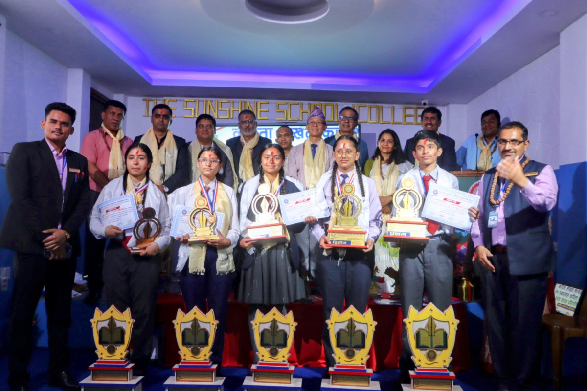 नेपाली कविता लेखन कार्यशाला तथा स्थलगत कविता लेखन एवम् वाचन प्रतियोगिता सम्पन्न  