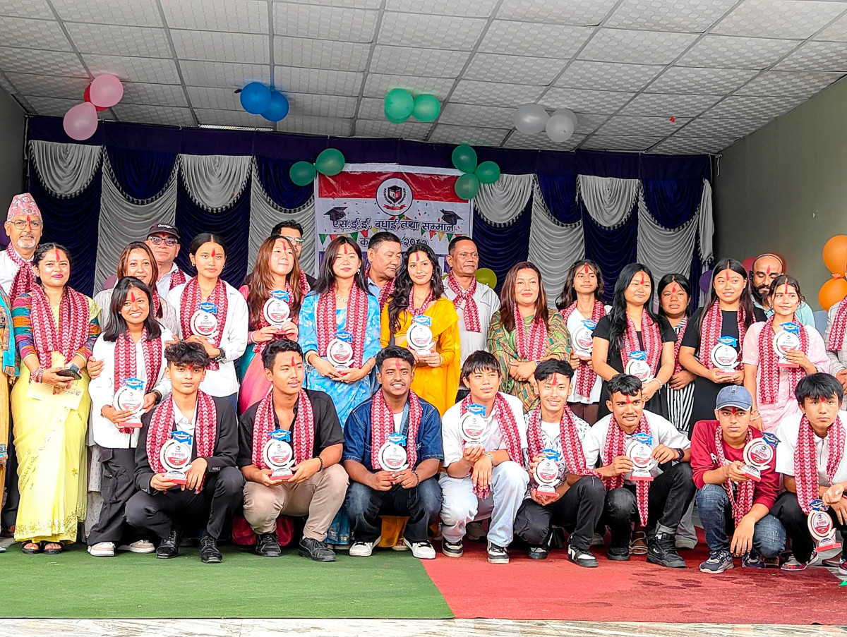 जेवि स्कुलद्वारा एसईई उत्तीर्ण विद्यार्थीलाई बिदाई तथा सम्मान