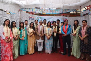 लिटिल बुद्ध एकेडेमीद्वारा एसईई उत्तीर्ण विद्यार्थीलाई बिदाई तथा सम्मान