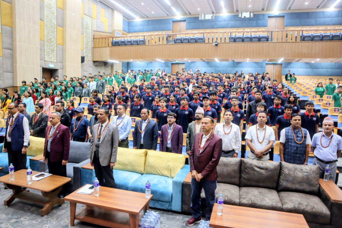 एडमार्क एकेडेमीले गर्‍यो कक्षा ११ का लागि अभिमुखीकरण, स्वागत तथा कक्षा १२ का लागि बिदाई कार्यक्रम