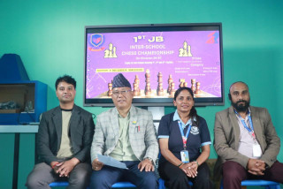 जेबी अन्तर- विद्यालय स्तरीय चेस प्रतियोगिता आयोजना