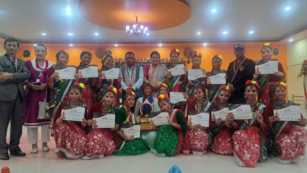 नागार्जुन नगर स्तरीय तीज नृत्य प्रतियोगिता सम्पन्न