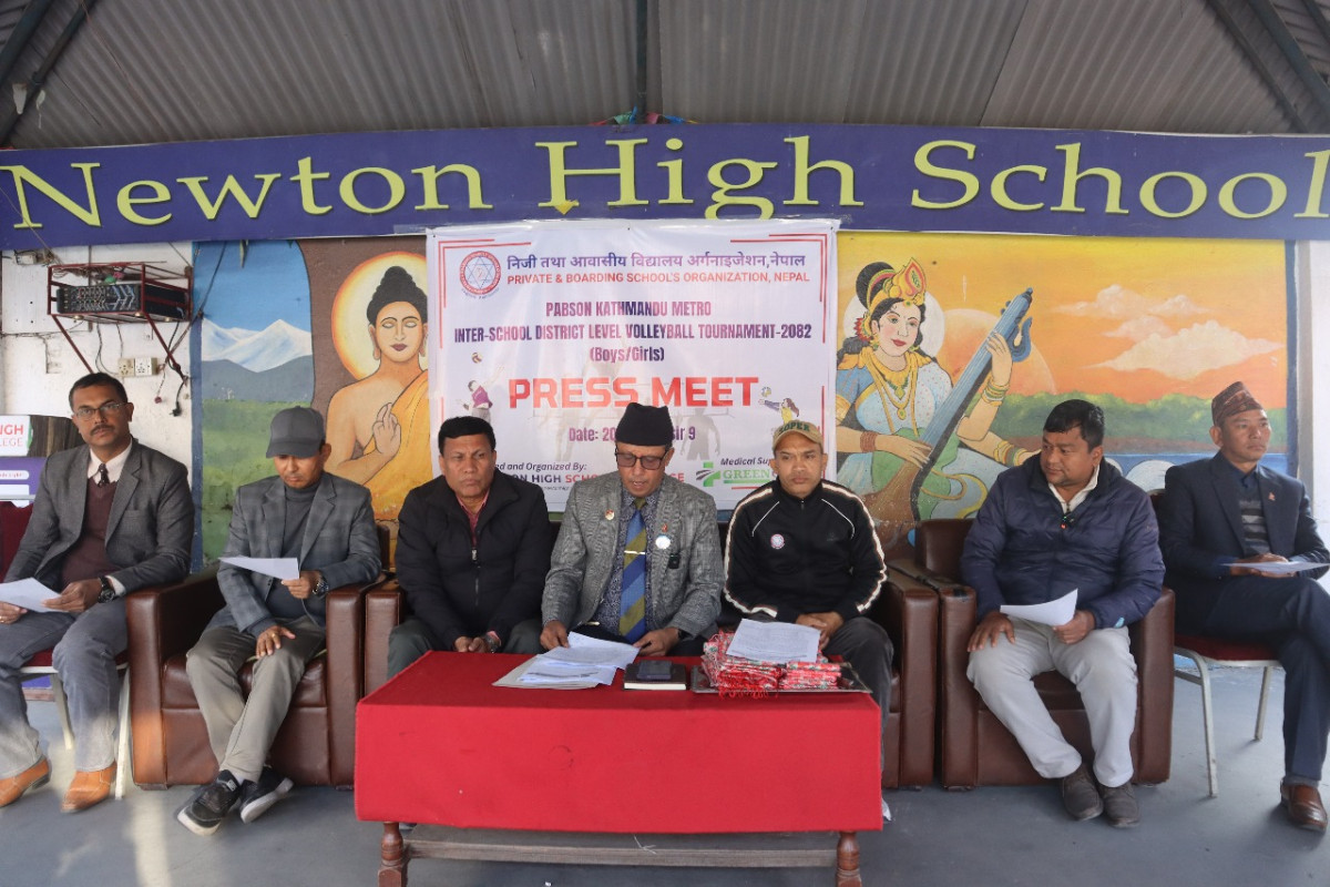 प्याब्सन काठमाडौं महानगरद्वारा आयोजित अन्तर–विद्यालय भलिबल प्रतियोगिता बिहीवारबाट शुरु हुने।