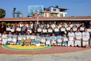 ११ औं उपत्यका व्यापी रेडियण्ट अन्तर-विद्यालय बास्केटबल प्रतियोगिता सम्पन्न