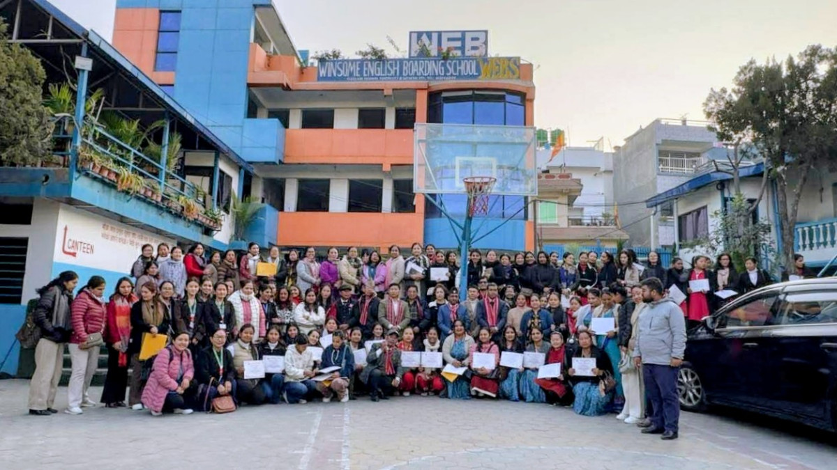 डिनद्वारा प्रि–कक्षा शिक्षकहरूका लागि एकदिने प्रारम्भिक बालशिक्षा तालिम सम्पन्न