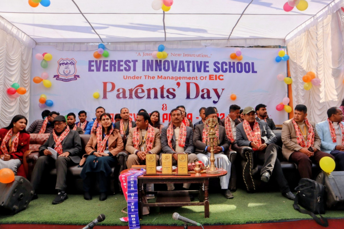 एभरेस्ट इनोभेटिभ स्कुलमा अभिभावक दिवस तथा सरस्वती पूजा भव्य रूपमा सम्पन्न