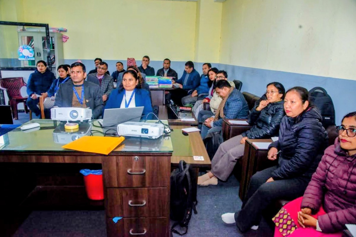 आधारभूत तहको प्रश्नपत्र निर्माण तथा मूल्याङ्कनका लागि प्रशिक्षक प्रशिक्षण सम्पन्न