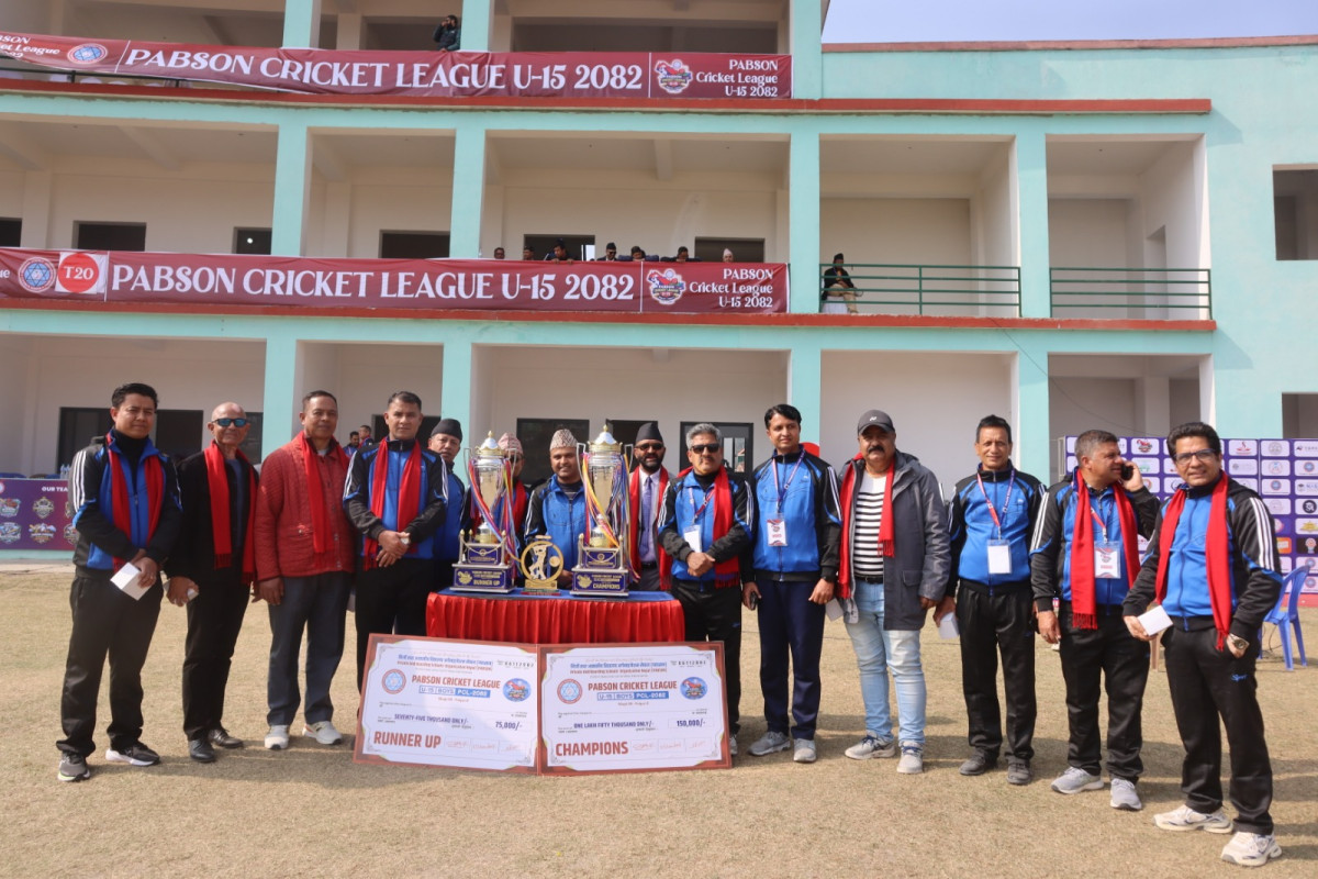 नेपालमै पहिलोपटक ‘प्याब्सन क्रिकेट लिग (PCL) यू–१५’ सुरु