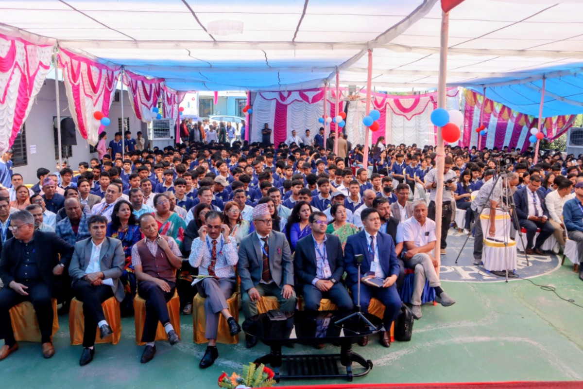 बर्नहार्ट कलेजद्वारा कक्षा ११ का नवप्रवेशी विद्यार्थीलाई अभिमुखीकरण