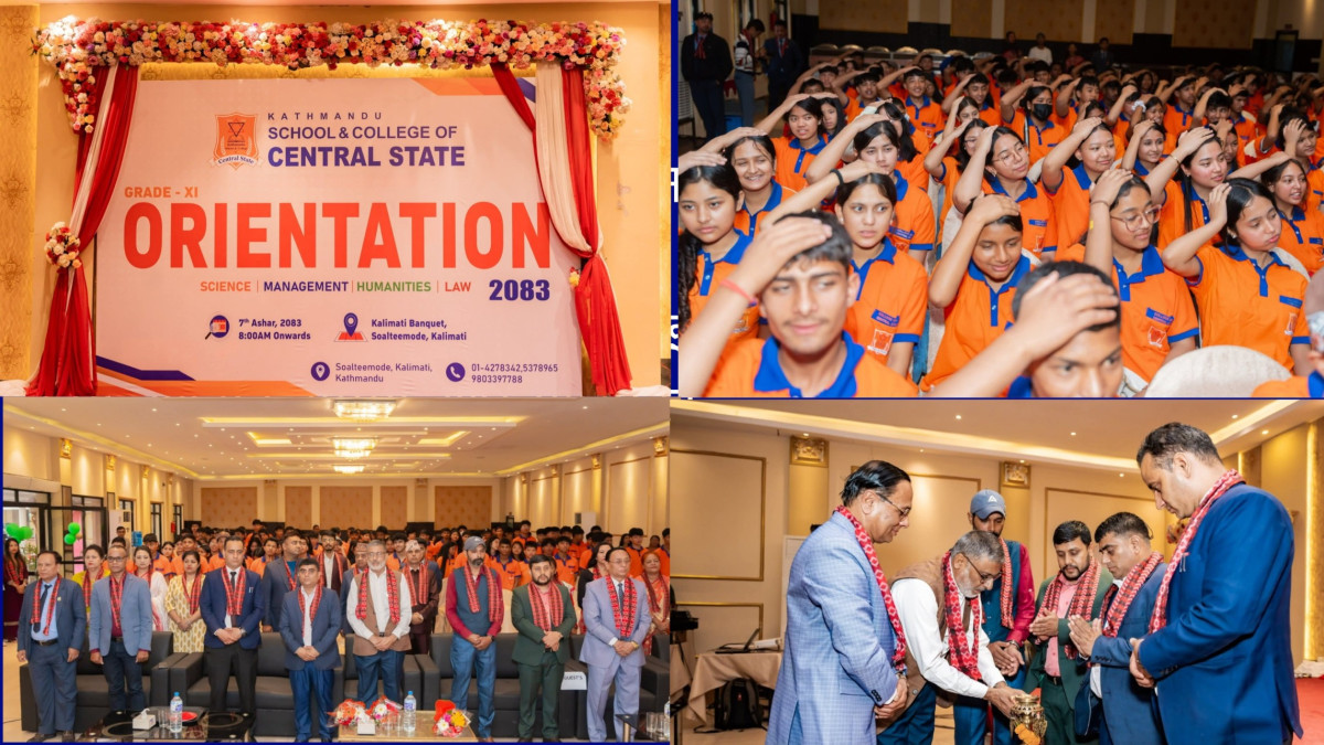 केसिसिएसद्वारा नवआगन्तुक विद्यार्थीका लागि भब्य अभिमुखीकरण कार्यक्रम सम्पन्न
