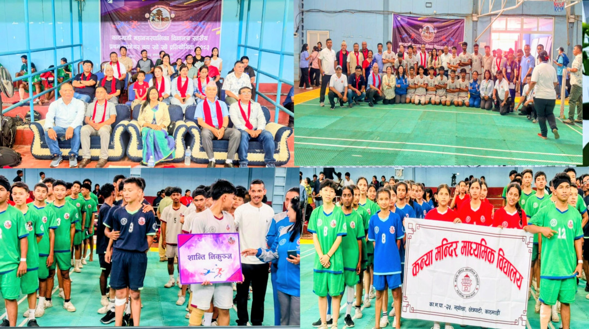 प्रथम उपमेयर कप खो–खो : शान्ति निकुञ्ज र कन्या मन्दिर बने च्याम्पियन