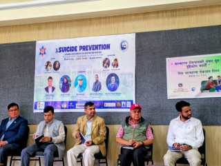 आत्महत्या रोकथामबारे त्रिविका विद्यार्थीले थाले संवाद ‘दृष्टिकोण बदलौँ’ अभियान