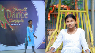 आफैंले पढेको विद्यालयमा नृत्य सिकाउँदै चाँदनी यादव
