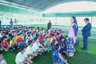 आधारभूत तहका विद्यार्थीबीच फुटसल प्रतिस्पर्धा